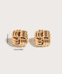 *Gold Stud Earrings- BT