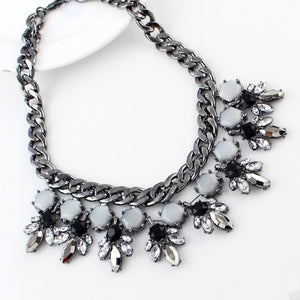 Black/Silver Necklace