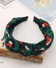 Load image into Gallery viewer, *Green/Blk/Red Headband - B82
