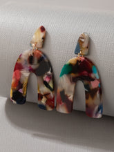 Load image into Gallery viewer, Multi-Color Arch Earrings - B101*
