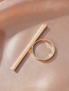 *Gold Bar Ring - D56