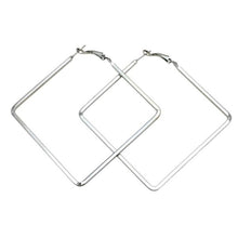 Load image into Gallery viewer, *Silver Square Earring - B33S1
