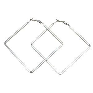 *Silver Square Earring - B33S1