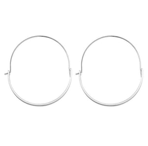 Half Circle Silver Earring B20S3