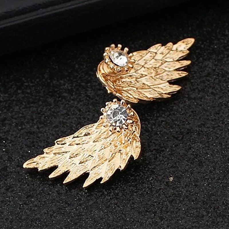 Gold Wing Earrings - B46S2*