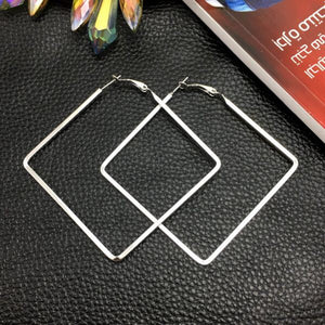 *Silver Square Earring - B33S1