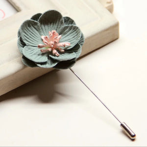 Blossom Flower Lapel (Additional Colors Available)