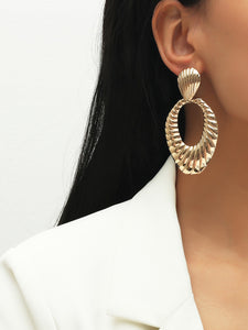 *Gold Geometric Earrings - B3S1