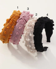 Load image into Gallery viewer, *Black Knot Head Band #4 B52
