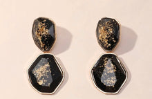 Load image into Gallery viewer, *Block Geometric Earring &quot;Black&quot; - B34S2
