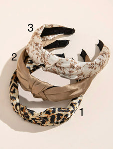 *Leopard Headband #1 B90