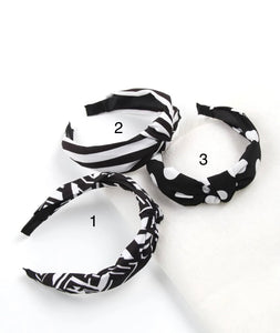 *Black Stripe Headband #2 - B79